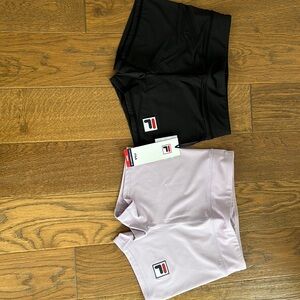 Fila bike shorts, brand new